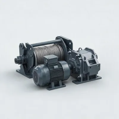 truck crane electric winch